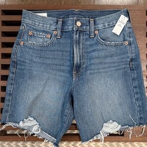 GAP Light Blue Bermuda Denim Shorts